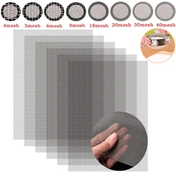 High - Quality Stainless Steel Woven Wire Filter Screen Sheet - 15x15cm (10 Mesh)