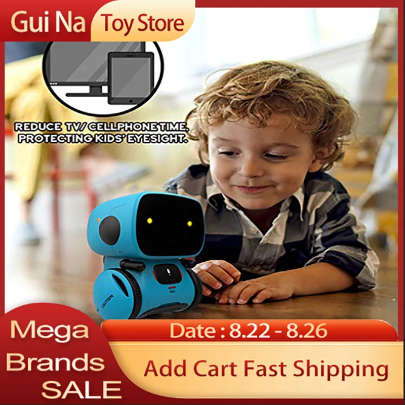 Newest Type Smart Robots Dance Voice Command 3 Languages Versions Touch Control Toys Interactive Robot Toy Gift for Children for robot dance toys,robot toy,remote control robot toy