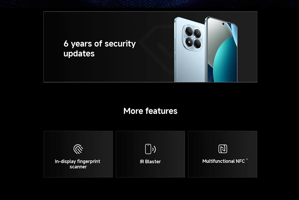 Version européenne du smartphone Xiaomi Redmi Note 15 Pro 4G, processeur MTK Helio G200-Ultra, écran AMOLED de 6,77 pouces, appareil photo principal 200MP, batterie de 6500mAh S08671222ae644e10bf14e90742549ddeR
