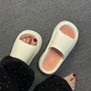 Women's Thick Platform Slippers EVA Soft Sole Summer Beach sliipers Outdoor Indoor Non Slip Korean style Advanced sense slippers 3