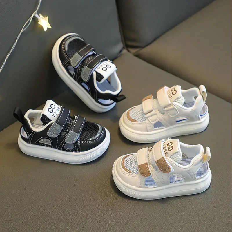 Fashion Girls Shoes Summer New Kids Shoes Soft Soled Boys Casual Sandals Simple Baby Walking Shoe Anti Slip Girl Sandals