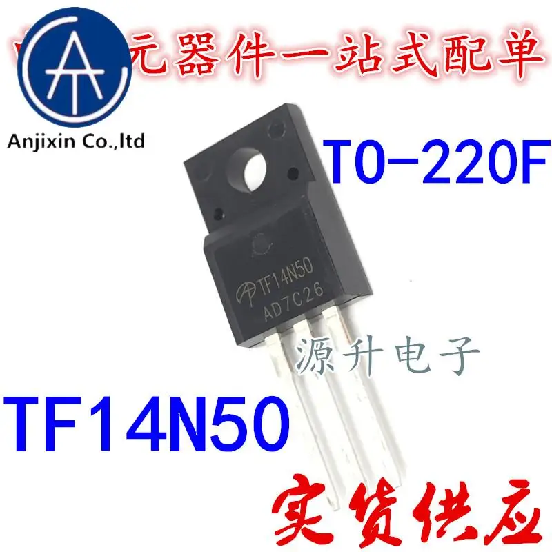 

10 шт. 100% оригинальный новый tf14n50/AOTF14N50