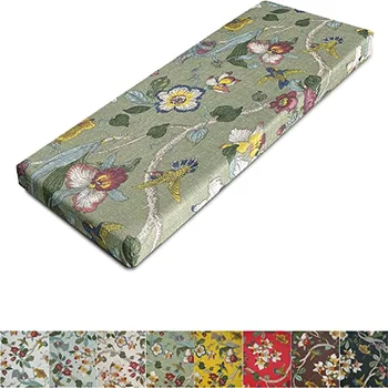 두꺼운 고급 벤치 쿠션 3CM, 맞춤형 소파/의자 잠금/스트랩 좌석 패드 정원 안락 의자