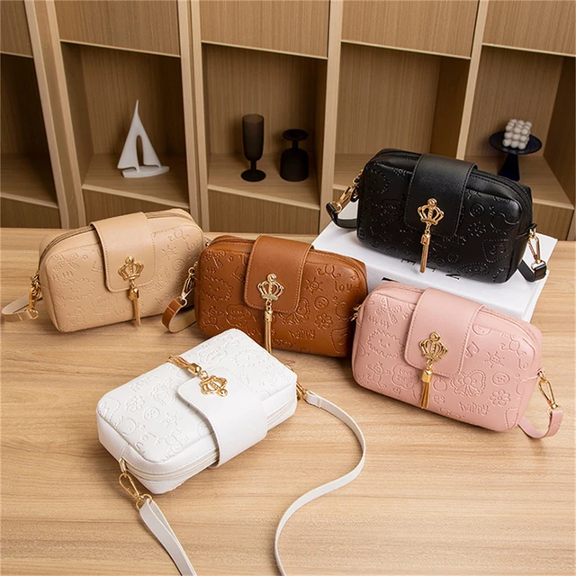 1pc New Arrival Small Square Shoulder Bag For Women, Fashionable And Simple  Crossbody Bag For Makeup, Coin And Mobile Phone With Large Capacity And Pu  Leather Material