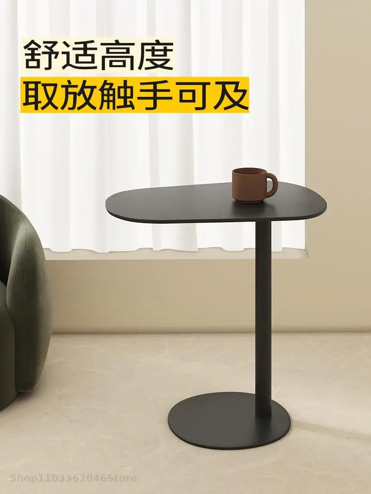 Minimalist Tea Table Silent Sofa Side Table For Small Apartment Coffee Mobile Modern Simple Iron Small