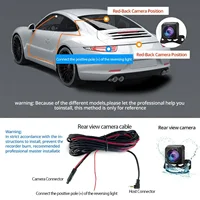 4K 10 WIFI Touch Screen Rear View Mirror Dash Cam Front and Rear Dual Cameras 24H Parking Monitor DVR Streaming Media - Image 3