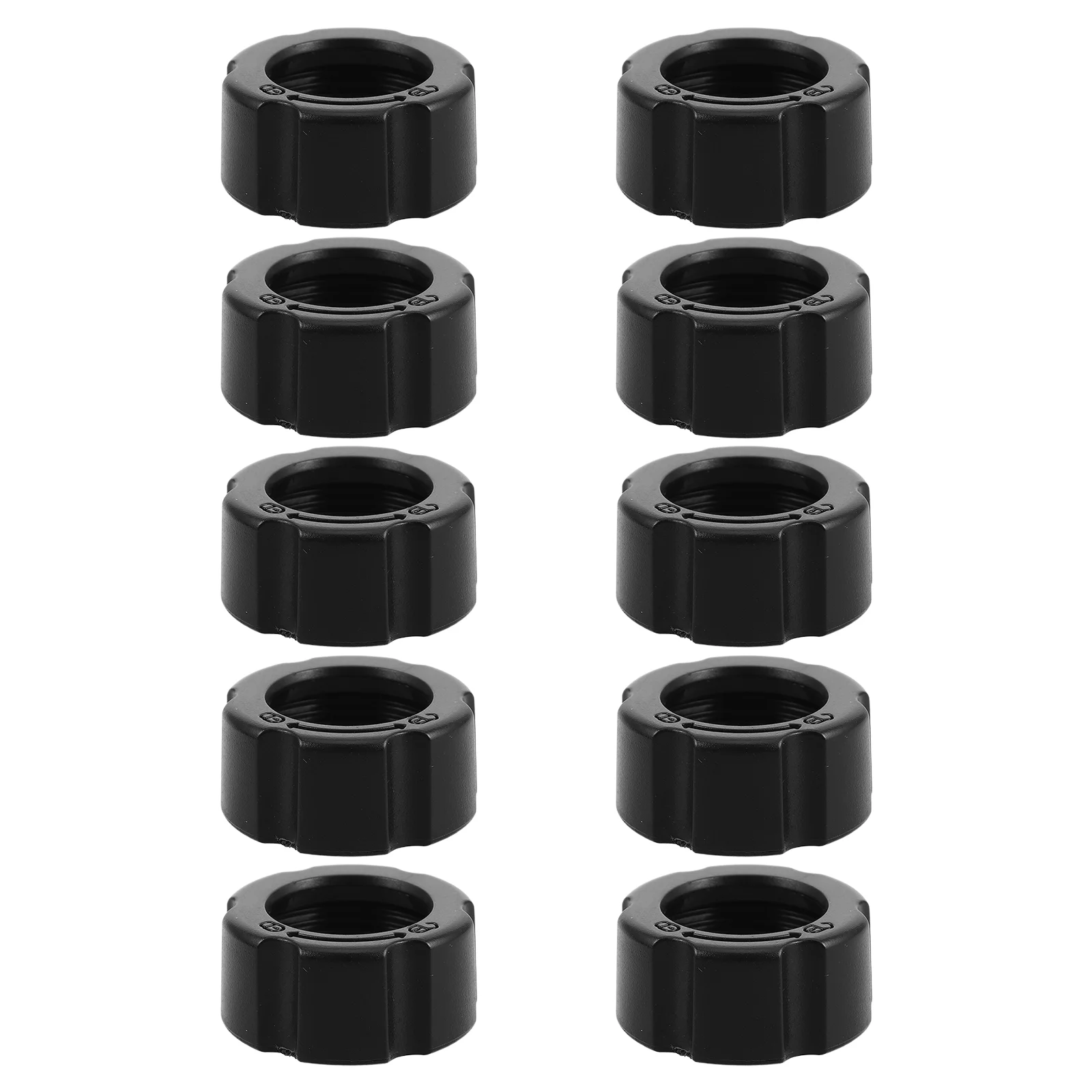 Ten Pcs Phone Mount Car Ball Joint Adapter Nut Screw On Bracket Holder Accessory Anti Slip Mat Fixing Rings Car Part Vehicle