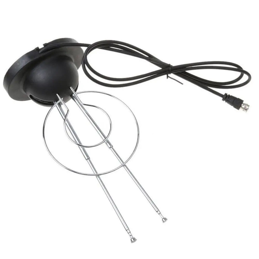 Funzione HDTV Ricevi ricevitore TV a colori Antenne a due loop Antenna digitale HD a orecchie di coniglio Antenna interna Antenna TV Antenna TV