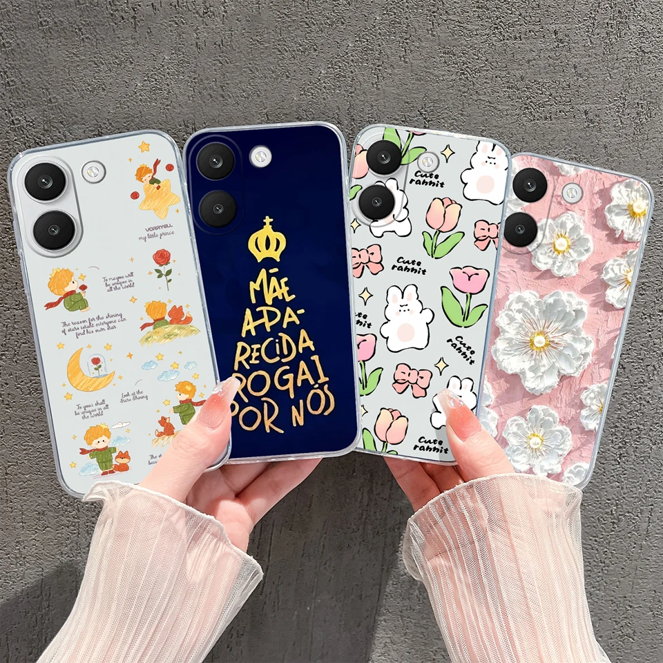 Mysterious Whale High-Quality Drop-Resistant Transparent TPU Phone Case Bumper