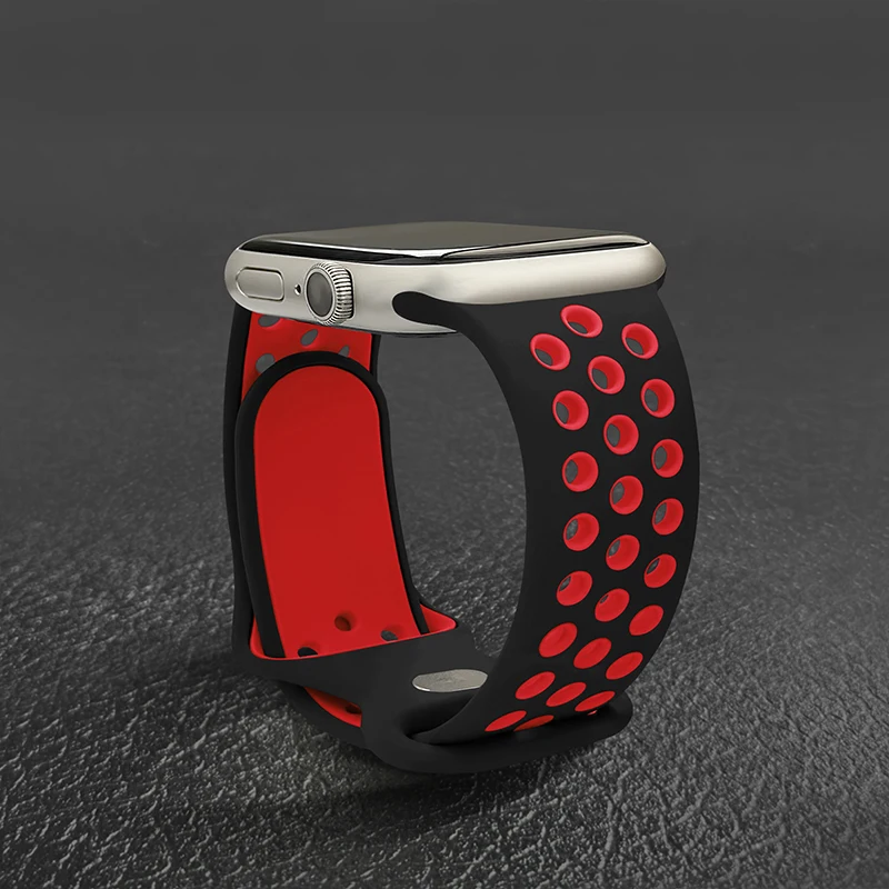 Premium Silicone Sports Watch Strap – Durable Rubber Band for Comfort and Style