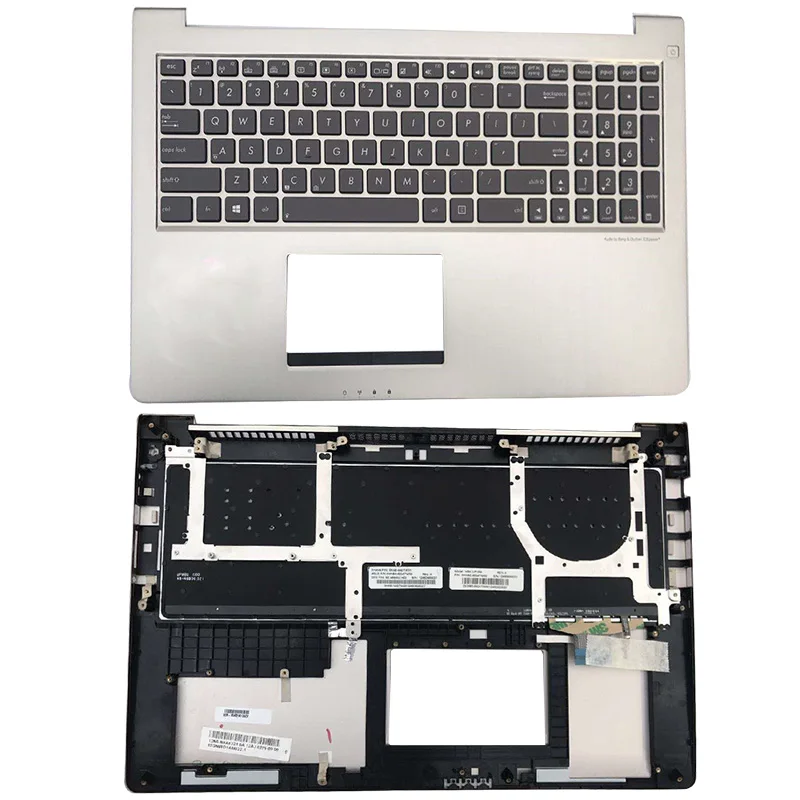 

NEW Notebook Computer Case For ASUS U500 U500V UX51 U500VZ UX51VZ BX51VZ Laptop Case Palmrest Upper Case With Backlight Keyboard