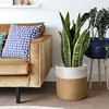 Cotton Rope Plant Basket Large Capacity Hand-Woven Flower Pot Holder Indoor Planter Storage Basket For Store Plants Toys Clothes 1
