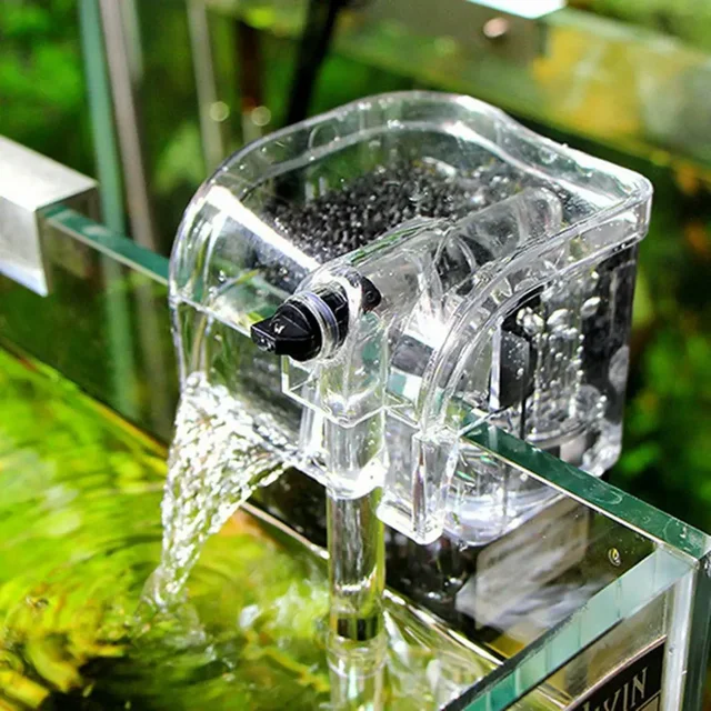 Performance Hang-On The Back Power Filter for Desktop and Betta Aquariums Submersible pump oxygen pump 2