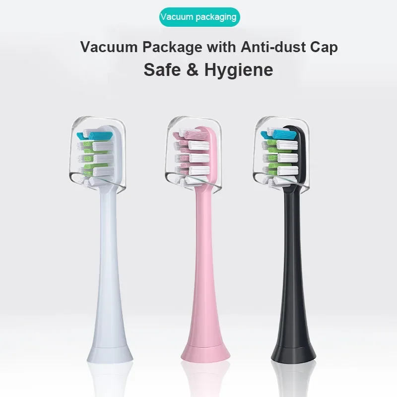 Description Picture 2 of itemFor Iconic Brand SOOCAS Brush Head X3 X5 X3U X1 V1 V2 SOOCARE Replacement Head Bristle Sonic Electric Nozzles with Anti-dust Cap clean