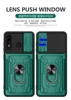 For Samsung Galaxy A20 A21S A30 A30S A31 A50 A50S A51 A71 Case Anti-drop Armor Stand Ring Slide Camera Card Slot Back Cover 6