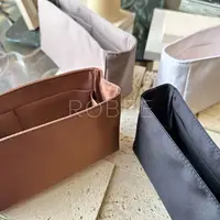 ROBEE For H Halzan 25 Organizer Insert Waterproof Design Satin fabric Premium Fits handbag innerbag 2