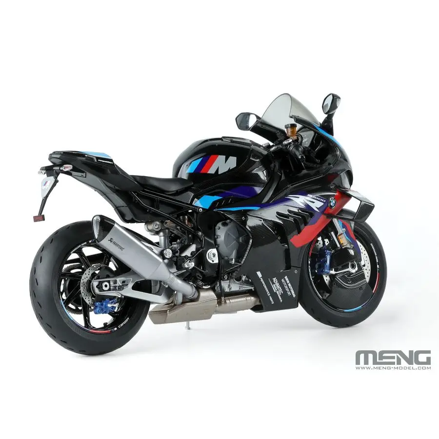 MENG MT-009S 1/9 M1000RR 오토바이(사전 도색) 금속 액티비티 포크 포함 SPS-094
