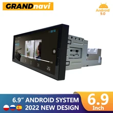 

Grandnavi 1din Car Radio Android 9.0 Car Video Player FM Bluetooth WIFI GPS Navigation Touch Screen For Nissan Toyota Car Stereo