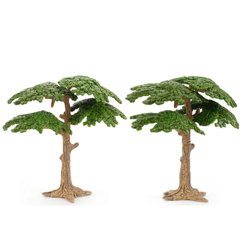 Description Picture 6 of itemOrnament Gardening Decor Micro Landscape Miniature Trees Fairy Garden Decoration Bush Scene Model Jurassic Period Plants
