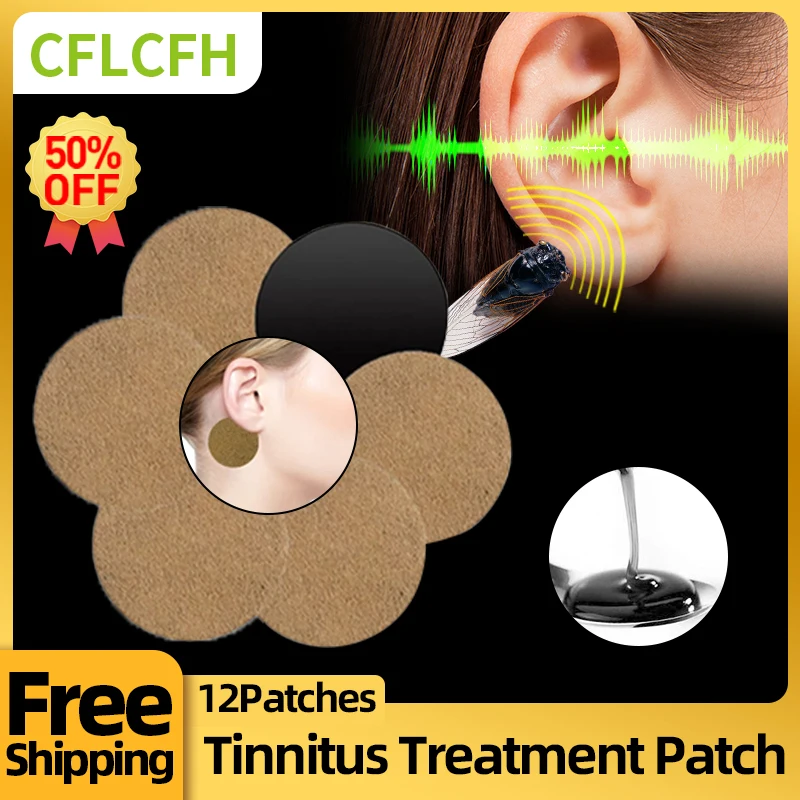 

Tinnitus Treatment Herbal Patch Ear Pain Relief Improve Deafness Hearing Loss Therapy Chinese Medicine