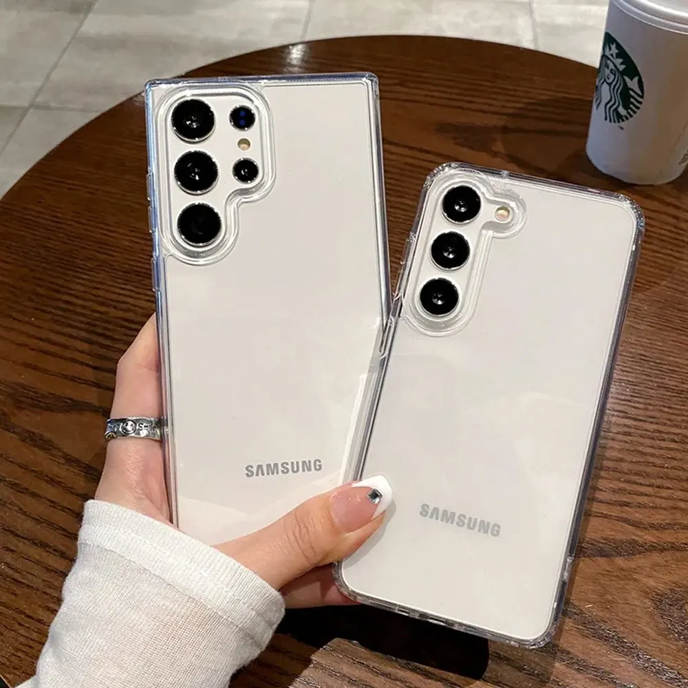 Transparent AirBag Bumper Case - Acrylic Shockproof Protector Cover