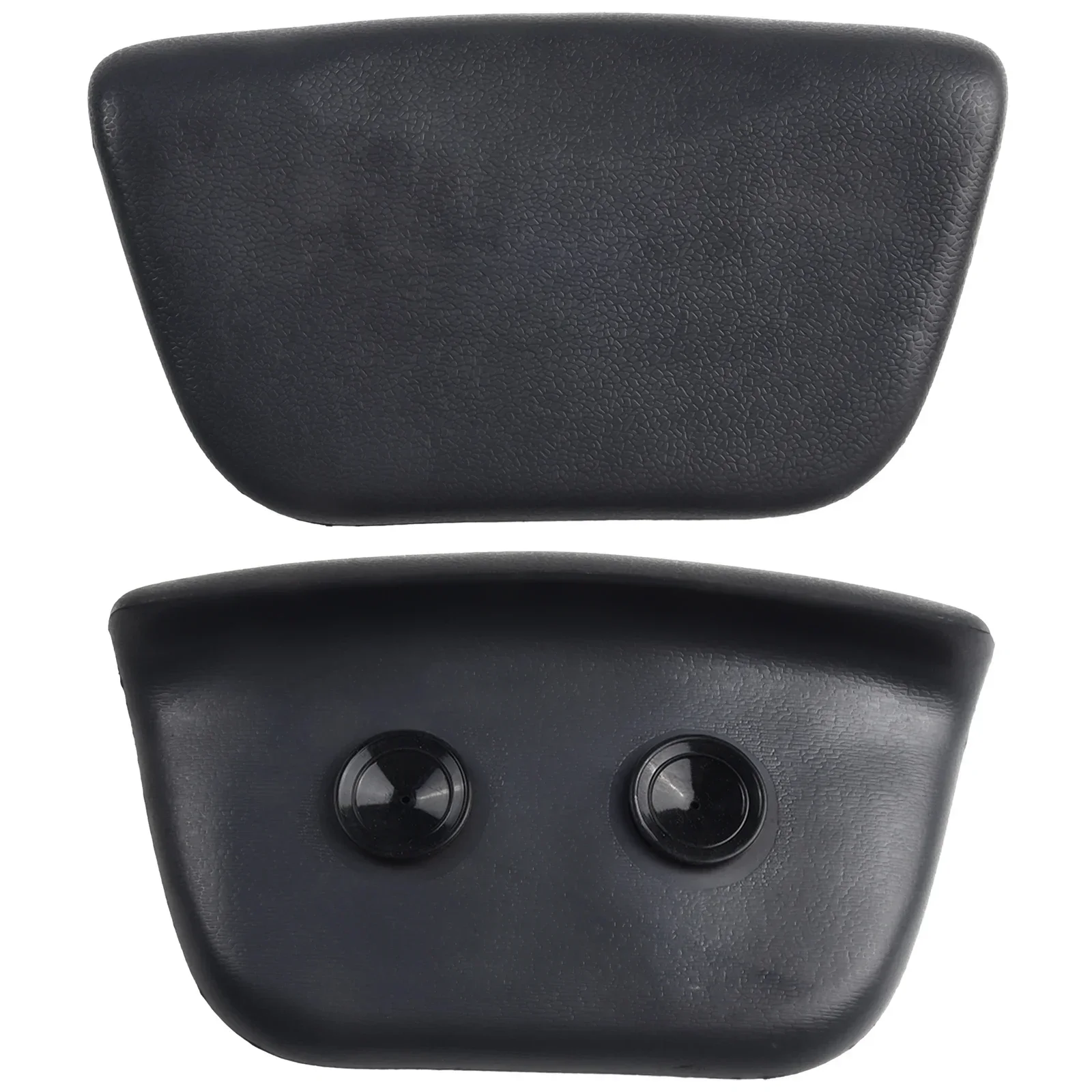 Bathtub Spa Head Rest Black Bath Pillow With Suction Cups Comfortable Neck And Head Support Waterproof And Long Lasting bath pillow
