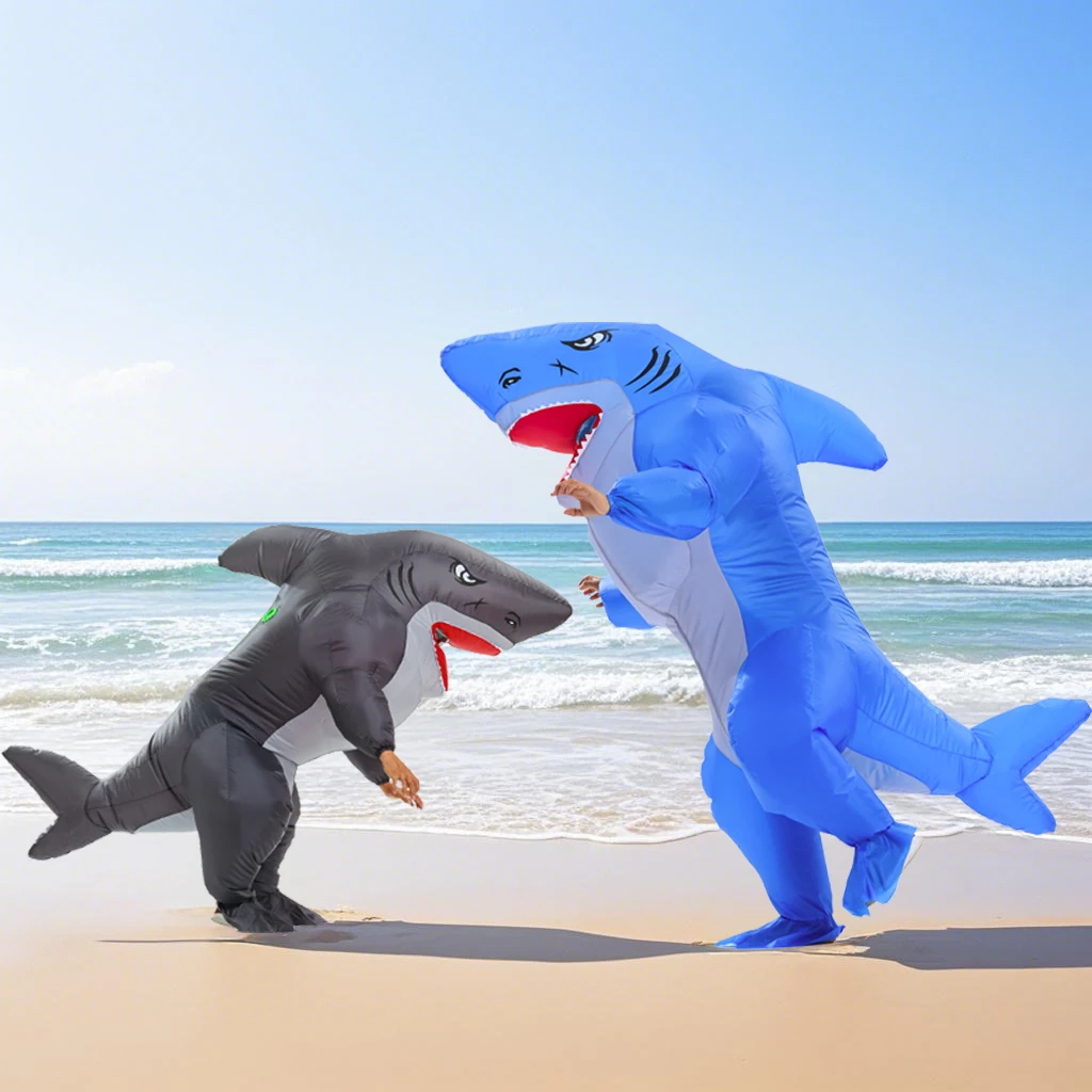 Inflatable Muscle Shark 2