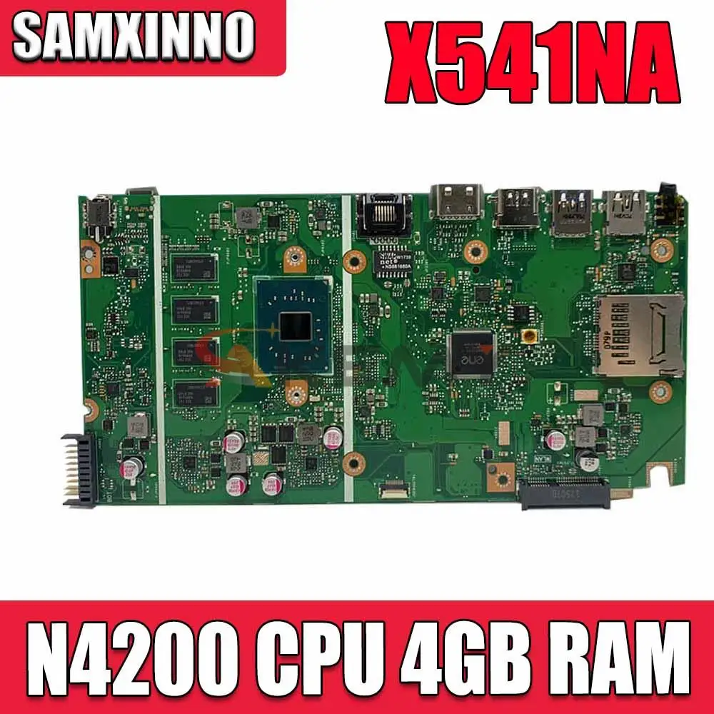Новинка! Материнские платы X541N материнская плата для ноутбука ASUS X541NA X541 100%