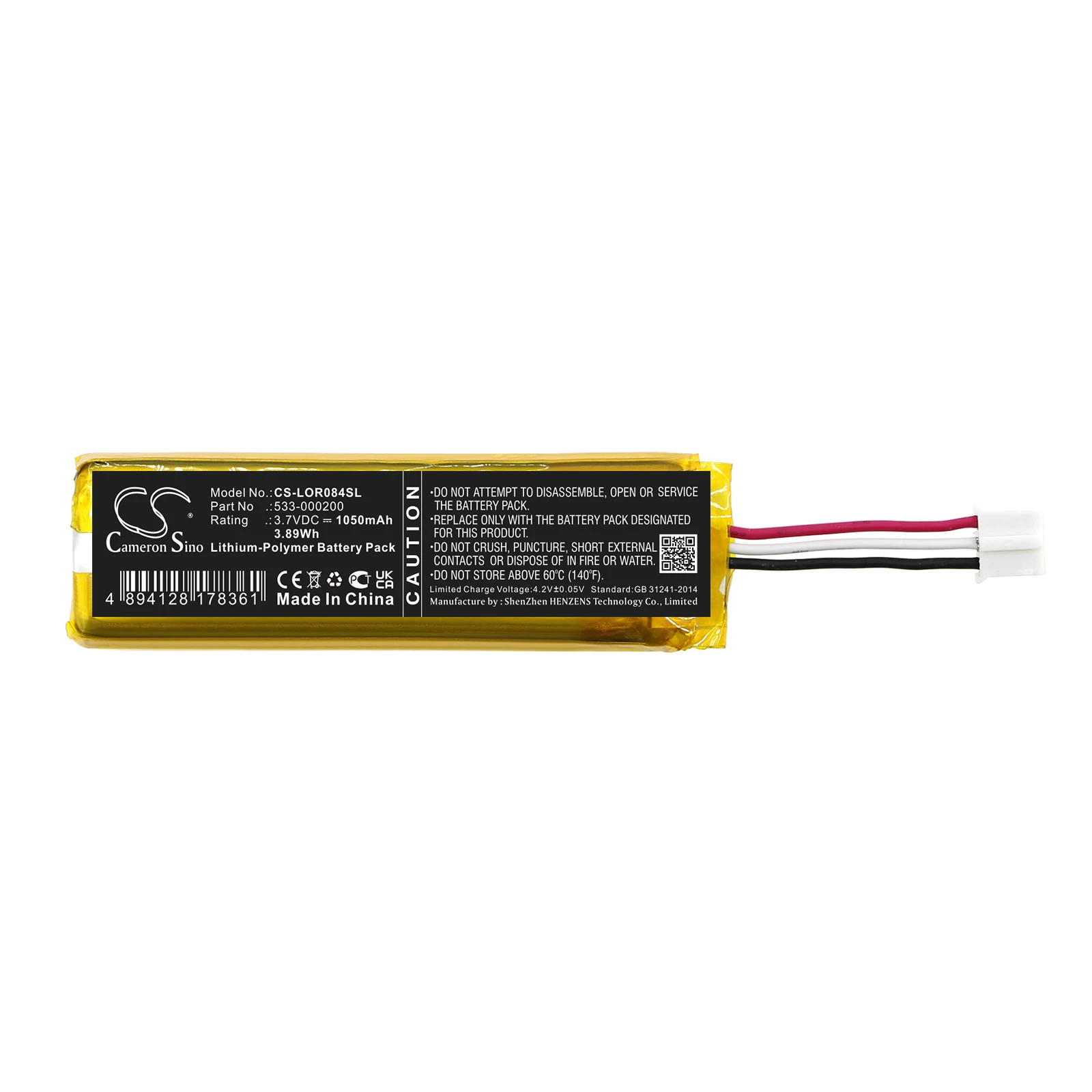 Batteria Cameron Sino 1050Mah Per Logitech Mx Keys Mini Yr0084 920-010514 533-000200