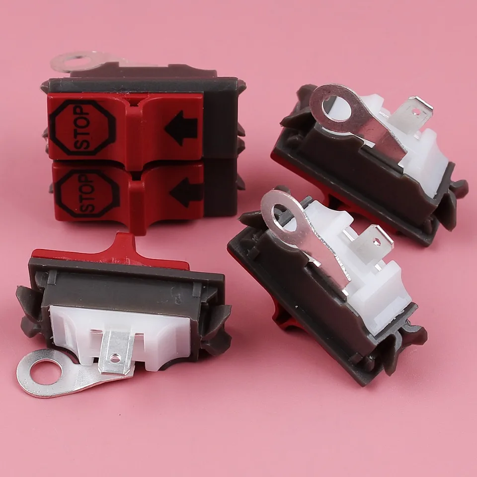 2 Pezzi Interruttore On Off Stop, For Husqvarna, 36 136 137 - Foto 10
