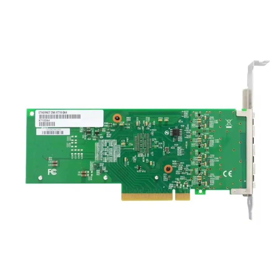 10GbPCI-E 네트워크 카드 인텔 X710DA 4 사방 SFP+LC 포트 이더넷 lan 어댑터 서버 x710-da 4, 사용 Windows 서버의 PCIEx8,x16