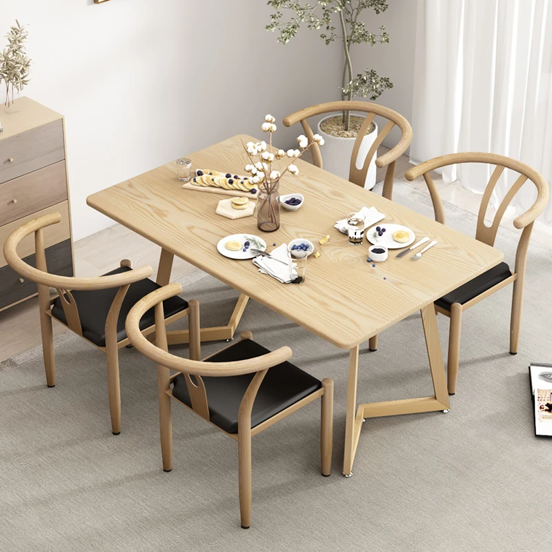 Bedroom Nordic Restaurant Chair Apartment Elegant Fashionable Office Restaurant Chair Casual Wood Cadeiras De Jantar Furnitures