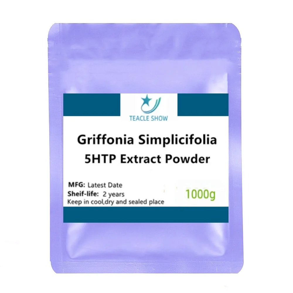 

50-1000g Горячая Распродажа 5htp Griffonia Экстракт Griffonia Simplicifolia, бесплатная доставка