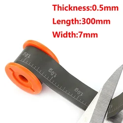 Premium Soft Lead Sinker Strip - Versatile Fishing Accessory (7MM Width)