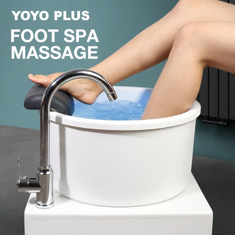 DoubleColorNewDesignPedicureBasinwithStationforBeautySalon