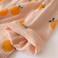 Japanese kimono dressing gown spring and autumn ladies cotton crepe cloth thin summer bathrobe home service sleepwear bath robe - Image 6