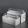 Three-Layer Folding Thickening Toolbox Stainless Steel Multi-Function Toolbox Industrial Portable Hardware Storage Household 1