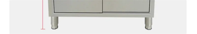 Description Picture 3 of itemCommercial Multi-functional Sinks Stainless Steel Moveable Door Kitchen Sinks Stove Cabinet with Sink Platform Vegetable Basin
