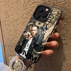 Matte Phone Cover Featuring Hot Rap Singer Eminem Design for Oppo A17 4G (CYB-163X615A1)
