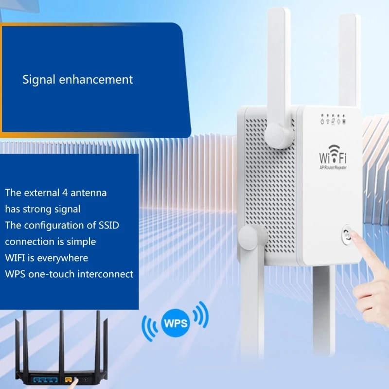 300Mbps Wireless WiFi Repeater 2.4Ghz Router 802.11N Long Ranges Wireless WiFi Extender Amplifier WIFI Booster