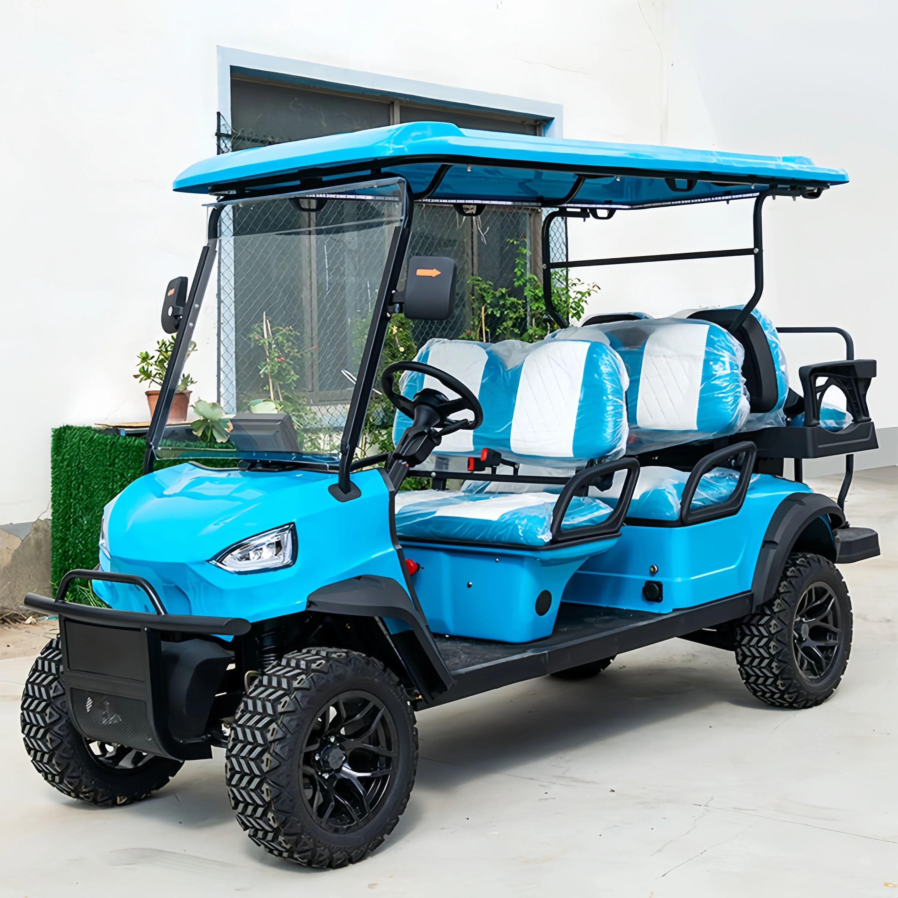 Electric Golf Cart Electric Vehicles Battery Powered Golf Carts 6 Seat Best Price