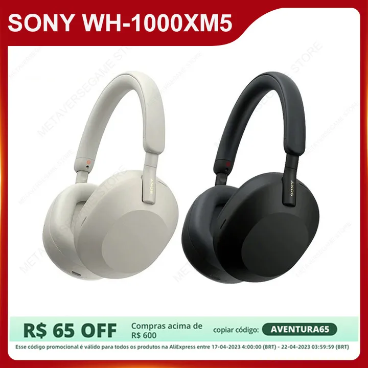 Auriculares inalámbricos con cancelación de ruido Sony WH-1000XM5