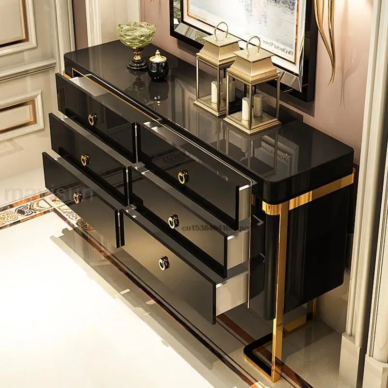 Kitchen Sideboard Storage Cabinet Auxiliary Restaurant Furniture Large Dining Room Buffet High Quality Server Cupboard Cabinet