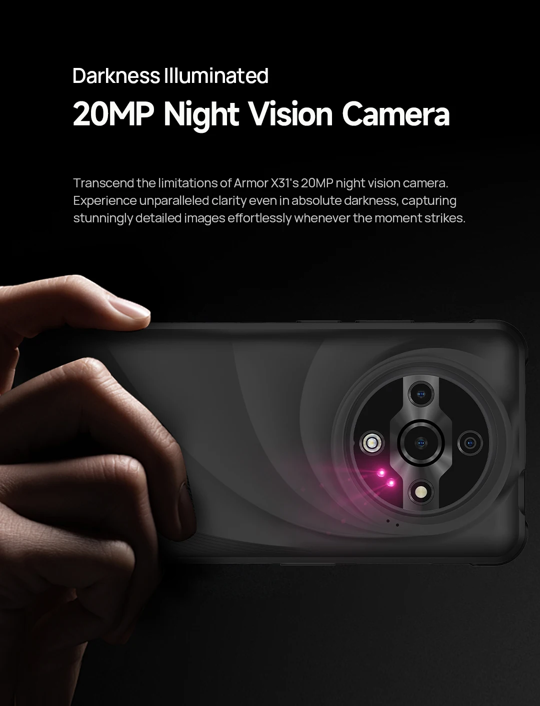 Ulefone Armor X31 4G Rugged Phone Android 14 Smartphone 6.56”12GB RAM 128GB ROM 48MP NFC Night Camera IR Blaster Global Version