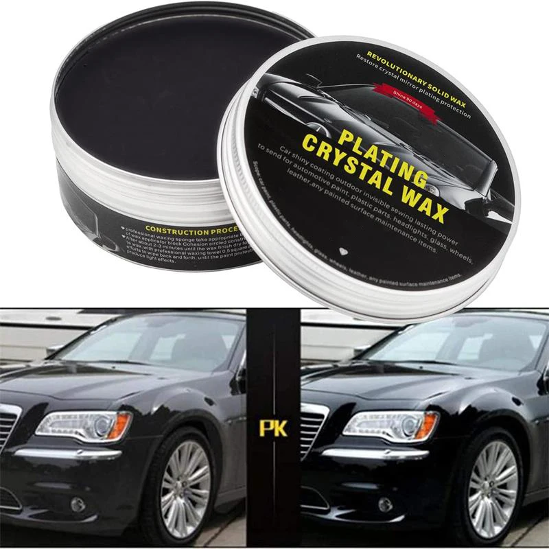 

200g Car Solid Wax Waterproof and Anti-fouling Maintenance Car Paint Scratch Repair Plated Crystal Wax Coating Paint Care