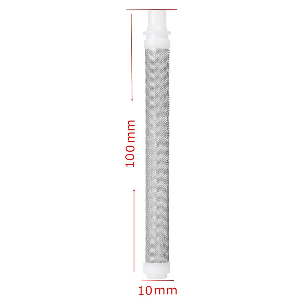 

Hot Sale Protable Useful Brand New Spray Filter Airless Stainless Steel White 10cm/3.94" 5/10pcs 50 Mesh Accessories Paint