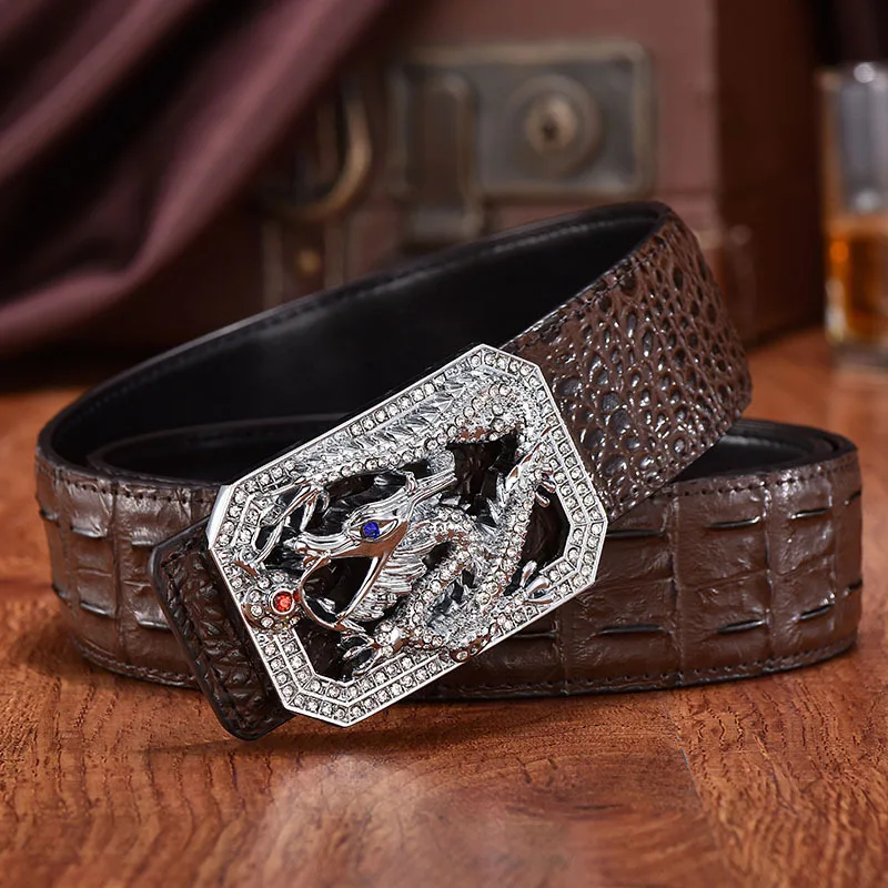 cowboy belt Male Belts Alloy Buckle Vintage Dress Business High Quality Casual Luxury Fashion Classy Belts for Men Brand Men Belts ZD2109 black belt with holes Belts