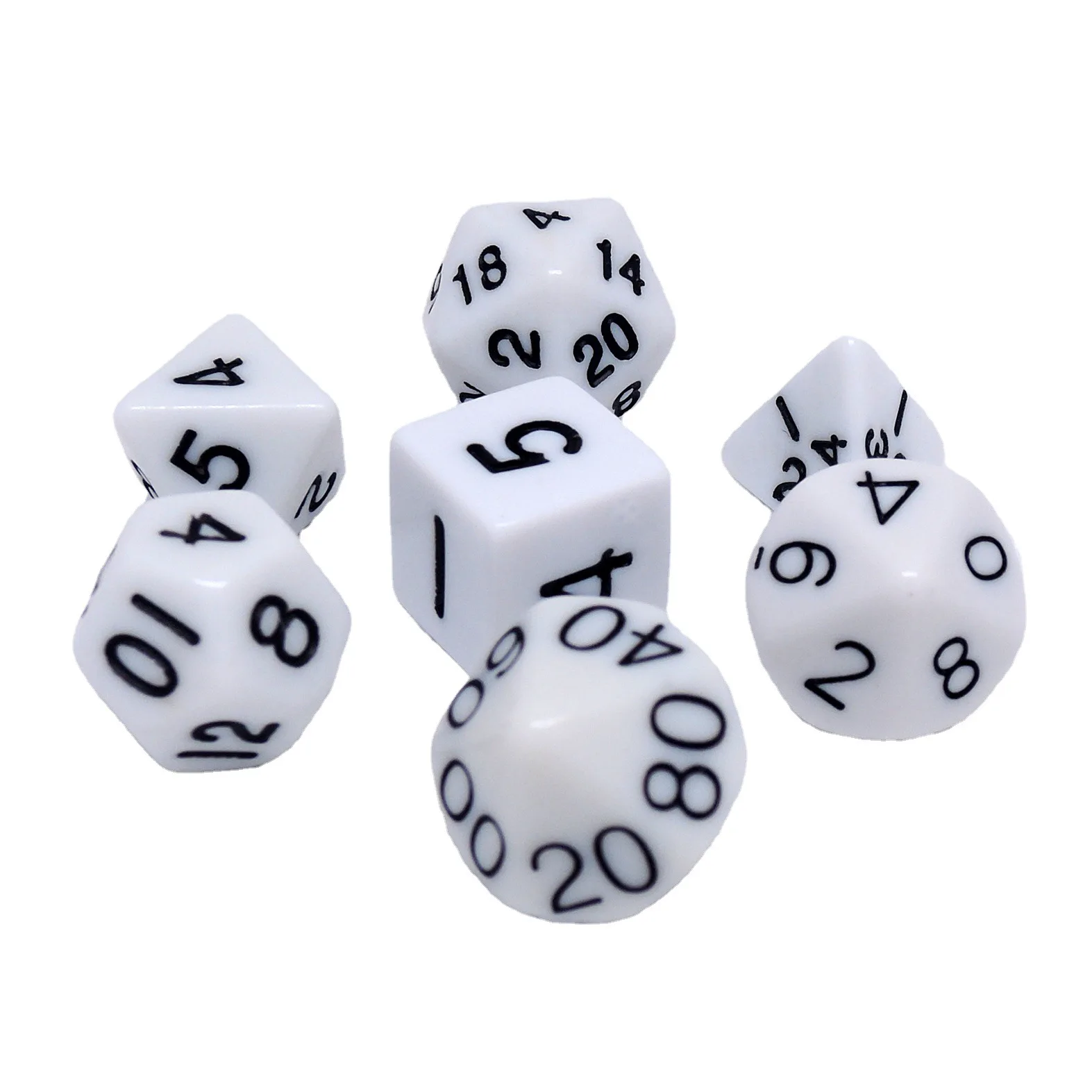 Suits Kids Role Playing Games Dice Dungeon Dragons Dice Blood Polyhedral Rpg Blood Splatter Dices Set