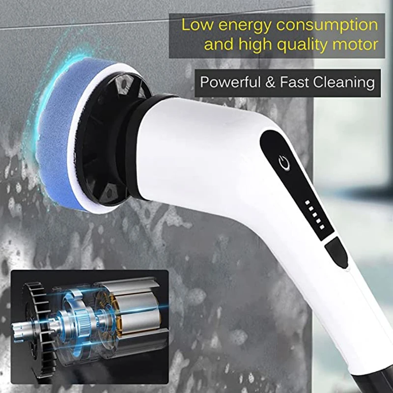 Clean Your Bathroom Quicker With This Electric Spin Scrubber