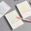 30 Day Self-Discipline Checklist Planner Daily Challenge Notepad Self-adhesive Memo Pads Mini Pocket Checklist Writing Pads 3